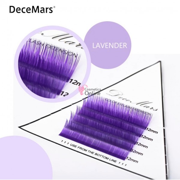 Gene false fir cu fir DeceMars Lavander color de C/0.10 de 10mm